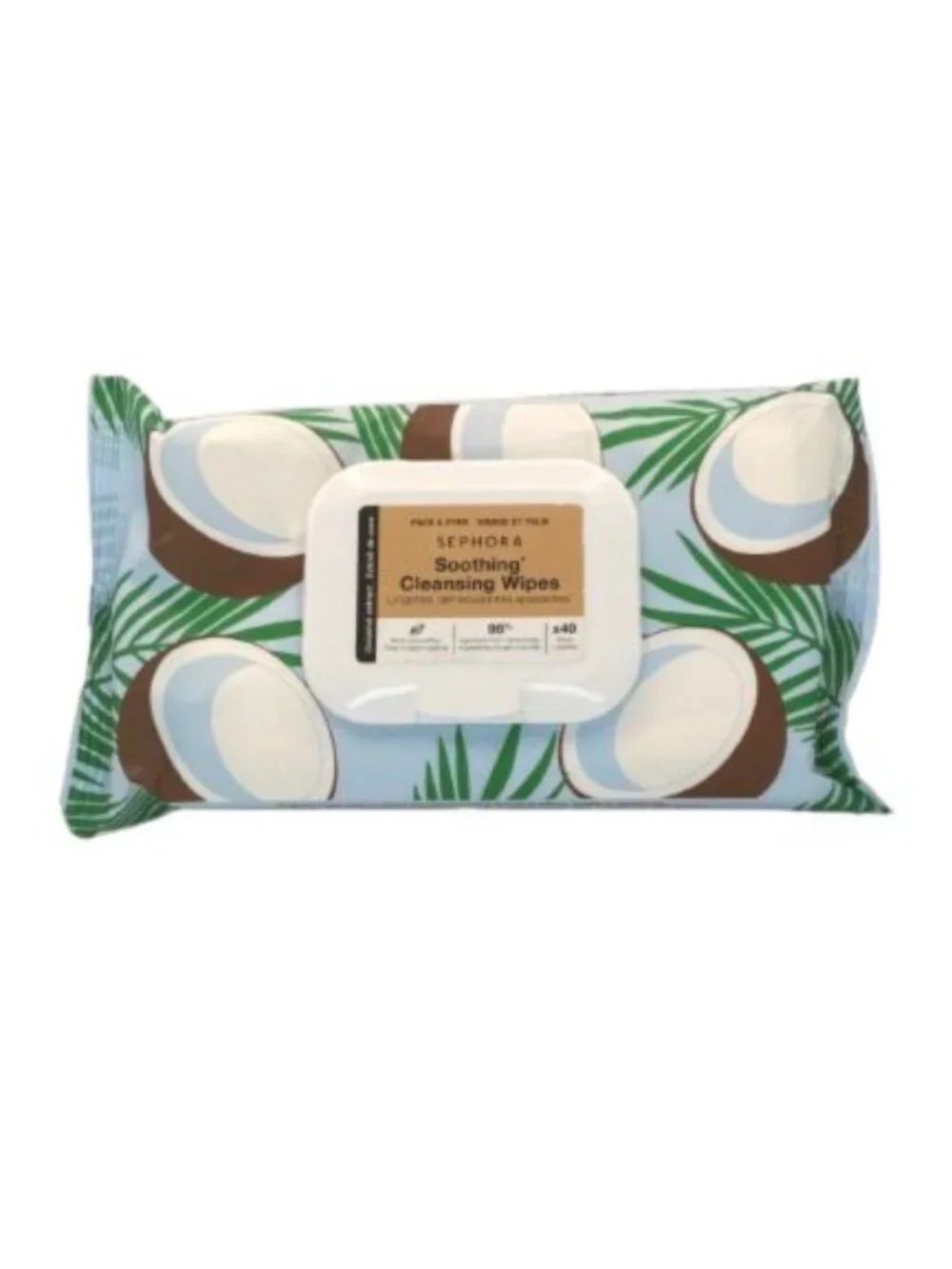 Sephora Collection Soothing Cleansing Wipes 40 Ct New